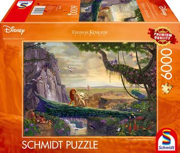 Schmidt-Spiele Thomas Kinkade Disney The Lion King Return to Pride Rock (57396)