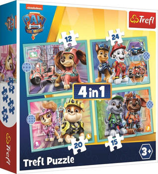 Trefl Paw Patrol Der Film 4in1 (34394)