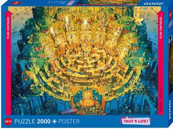 Heye Deep Down Wimmelpuzzle Teal/Turquoise Green (30015)
