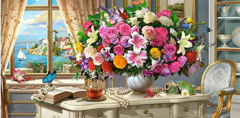 Castorland Summer Flowers and Cup of Tea (4000 Teile)