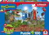 Schmidt Spiele 56462, Schmidt Spiele Dinosaurs Dinosaurier der Urzeit 100 Teile
