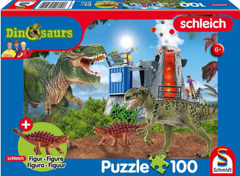 Schmidt-Spiele Schleich: Dinosaurs der Urzeit (100 Teile)