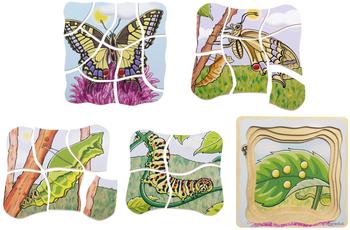 beleduc Lagen-Puzzle Schmetterling (28 Teile)