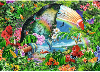 Trefl Spiral Puzzles - Tropical Animals (1000 Teile)