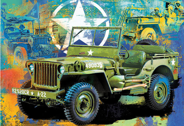 Eurographics Military Jeep Tin (550 Teile)