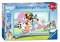 RAVENSBURGER 05693, RAVENSBURGER 05693 Kinderpuzzle 2 x 12 Teile Spa&szlig; mit Bluey