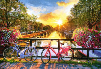 Castorland Picturesque Amsterdam with Bicycles (1000 Teile)