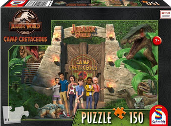 Schmidt-Spiele Jurassic World Camp Cretaceous Camp Kreidezeit 150 Teile (56437)