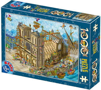 D-Toys Cartoon Collection - Notre Dame (1000 Teile)