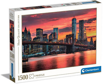 Clementoni High Quality Collection - East River at Dusk (1500 pcs.)