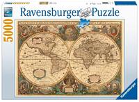 Ravensburger Puzzle "Historische Weltkarte, Henricus Hondius 1630" Made in Germany