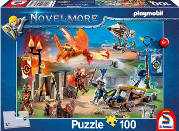 Schmidt-Spiele Playmobil - Novelmore, Der Turnierplatz (100 Teile)
