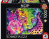 Schmidt-Spiele Neon Regenbogen-Leopard (1000 Teile)