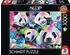 Schmidt-Spiele Neon Blumen-Pandas (1000 Teile)