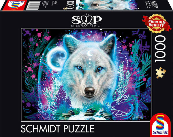 Schmidt-Spiele Neon Arktis-Wolf (1000 Teile)
