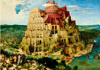 Bluebird Puzzle Pieter Bruegel the Elder - The Tower of Babel, 1563 (1000 Teile)