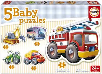 Educa Borrás Baby Puzzle - Fahrzeuge