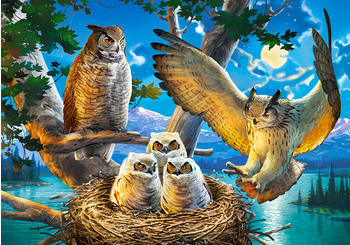 Castorland Owl Family (500 Teile)