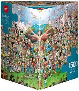 Heye All-Time Legends Triangular Cartoonpuzzle Yellow (30024)