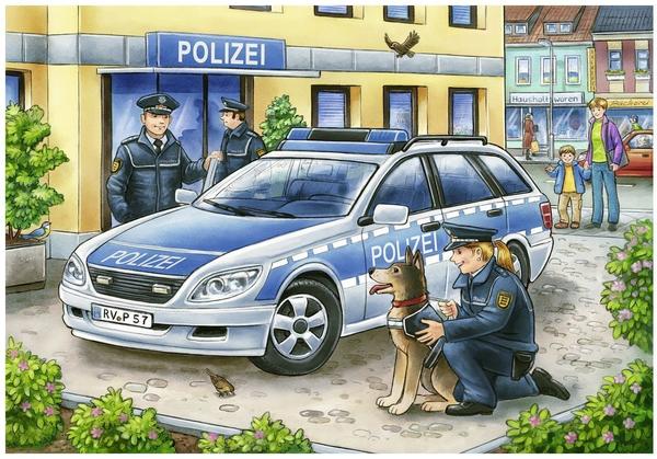 Ravensburger Polizei und Feuerwehr