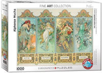 Eurographics Mucha Alfons: Four Seasons 1000 Teile Puzzle Eurographics-6000-0824