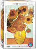 Eurographics 6000-3688 - Zwölf Sonnenblumen in einer Vase von van Gogh , Puzzle,