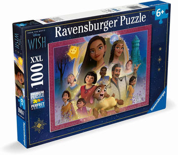 Ravensburger XXL Disney Das Reich der Wünsche (100 Teile) – Entdecken Sie die Magie des Puzzelns