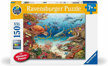 Ravensburger XXL Wieso? Weshalb? Warum? Meerestiere am Korallenriff (150 Teile)
