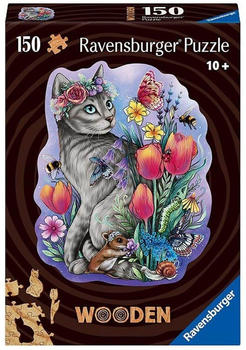 Ravensburger Wooden Holz Frühlingskatze (150 Teile) Ravensburger Wooden Holz Frühlingskatze (150 Teile)