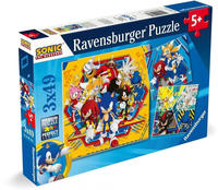Ravensburger Puzzle "Die Abenteuer von Sonic" Made in Europe