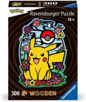Ravensburger Wooden Holz Pokemon Pikachu (300 Teile)