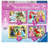 Ravensburger Disney Prinzessinnen 4 in einer Box (12, 16, 20, 24-Teile)