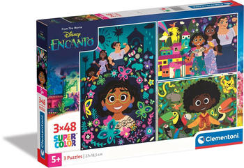 Clementoni Supercolor Disney Encanto (3x48 Teile) Clementoni Supercolor Disney Encanto (3x48 Teile)