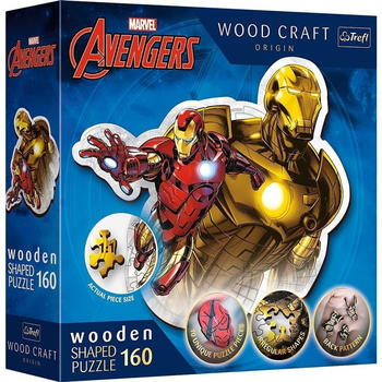 Trefl Wood Craft Origin Marvel Avengers Brave Iron Man (160 Teile)