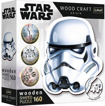 Trefl Wood Craft Origin Star Wars Stormtrooper Helmet (160 Teile)