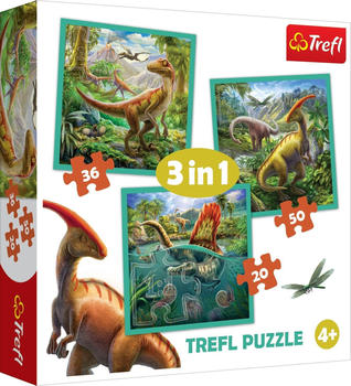 Trefl Dinosaurier 3-in-1 (34837)