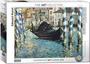 Eurographics Puzzles Edouard Manet - Le Grand Canal, Venice (6000-0828)