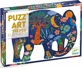 Djeco Puzz'Art: Eléphant 150 Teile