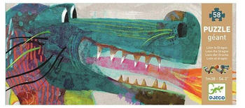 Djeco Riesenpuzzle: Leon the dragon
