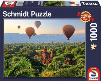 Schmidt-Spiele Heißluftballons Mandalay Myanmar (1000 Teile)