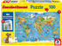 Schmidt-Spiele Puzzle - Reise um die Welt, 100 Teile, mit Add-on, Wissensbüchlein (56412)
