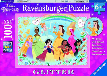 Ravensburger Disney Glitter - Stark, schön und unglaublich mutig (100 Teile)