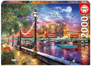 Educa Borrás London Dominic Davison 2000 Teile Puzzle (9219046)