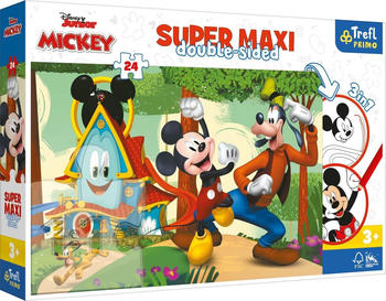 Trefl Primo 44 Cats Puzzle 24 Teile + Malbuch – 3in1-Spielespaß Für Kinder Ab 3 Jahren, Fördert Konzentration & Kreativität