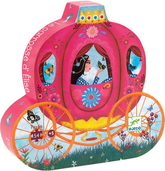 Djeco Formenpuzzle: Elise's Carriage - 54 Teile
