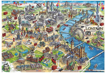 Gibsons London Landmarks (1000 Teile)