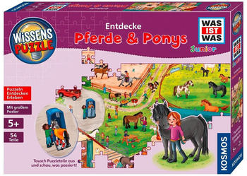 Kosmos Was ist was Junior Entdecke Pferde und Ponys (54 Teile)