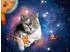 Ravensburger Katzen fliegen im Weltall (1500 Teile)