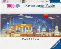 Ravensburger Puzzle "Panorama, Nachts in Berlin" Made in Germany