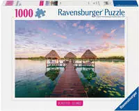 Erwachsenenpuzzle 1000 Teile - Paradiesische Aussicht / Ravensburger Spieleverlag /